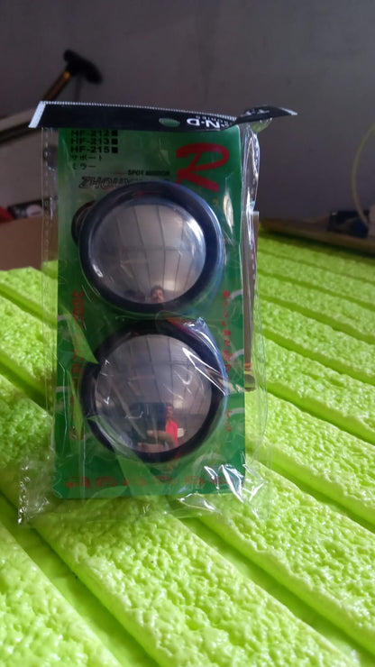 Car Blind Spot Mirror ? HD Glass, Convex & Frameless (2 Pcs Set)
