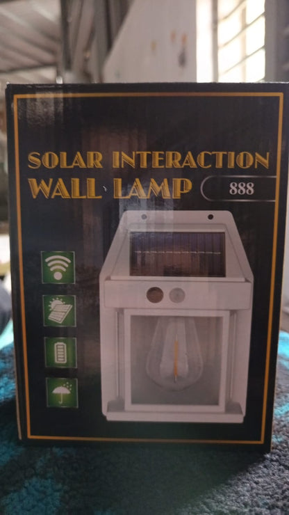 Solar Wall Lamp ? Wireless Outdoor Light with Motion Sensor & 3 Modes