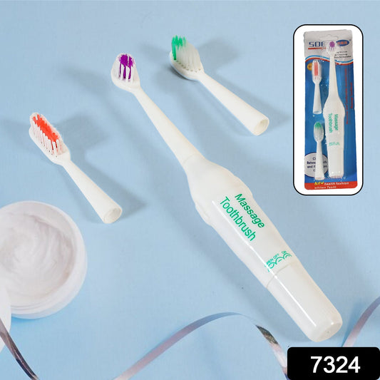 Electric Toothbrush for Adults & Teens ? Deep Cleansing, Battery Operated (Battery Not included)